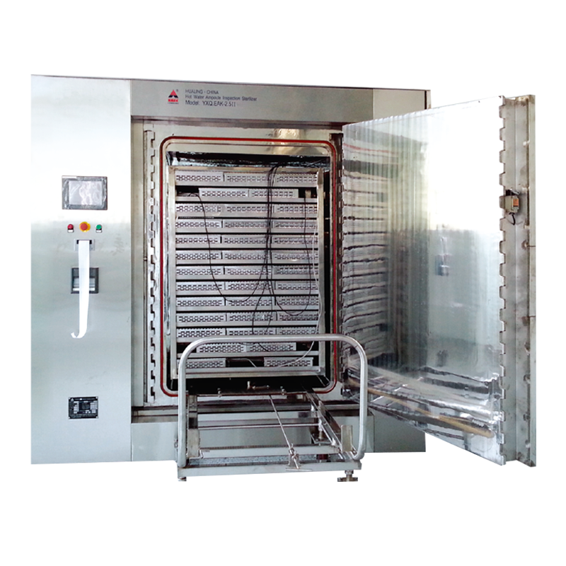 Esterilizador detector de vazamento de ampola de vapor